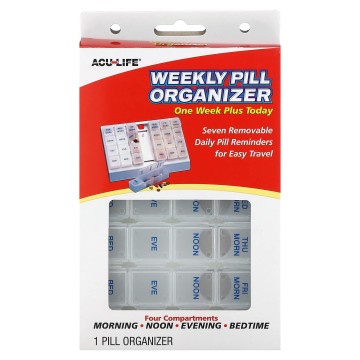 Acu-Life Weekly Pill Case