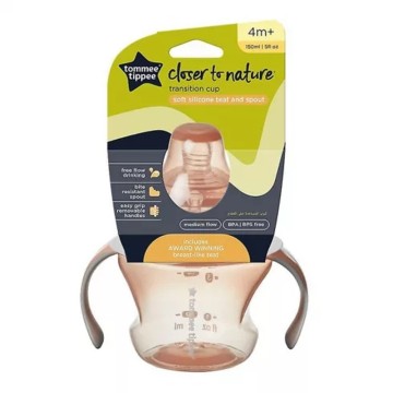 Чашка Tommee Tippee Closer to Nature Transition 4мес+, 150мл