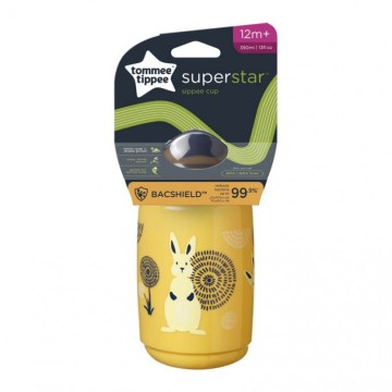 Tommee Tippee Cup mit weichem Silikonauslauf, gelb, 390 ml, ab 12 Monaten