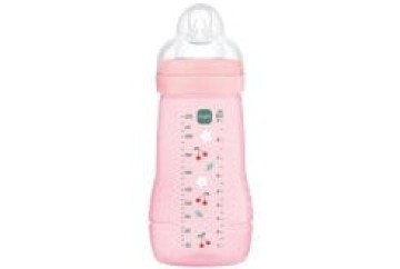 Mam Πλαστικό Μπιμπερό Easy Active με Θηλή Σιλικόνης για 2m+ Ροζ με ... Mam Πλαστικό Μπιμπερό Easy Active με Θηλή Σιλικόνης για 2m+ Ροζ με ...
