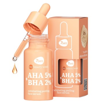 7DAYS AHA 5% + BHA 2% Exfoliating Peeling Face Serum, 20ml 7DAYS AHA 5% + BHA 2% Exfoliating Peeling Face Serum, 20ml