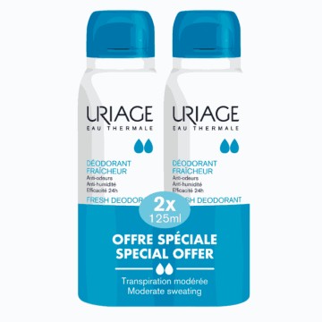 Uriage Promo Deodorant Spray 2x125ml Uriage Promo Deodorant Spray 2x125ml