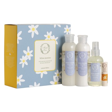 Fresh Line Set White Jasmine with Shower Gel, 200ml & Body Milk, 20... Fresh Line Set White Jasmine with Shower Gel, 200ml & Body Milk, 20...