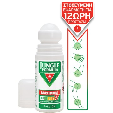 Jungle Formula Maximum Εντομοαπωθητική Λοσιόν σε Roll On/Stick 50ml Jungle Formula Maximum Εντομοαπωθητική Λοσιόν σε Roll On/Stick 50ml
