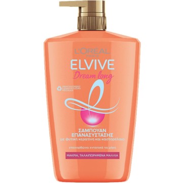 LOreal Paris Elvive Dream Long Reconstitution Shampoo for Long, Damaged Hair 1000ml