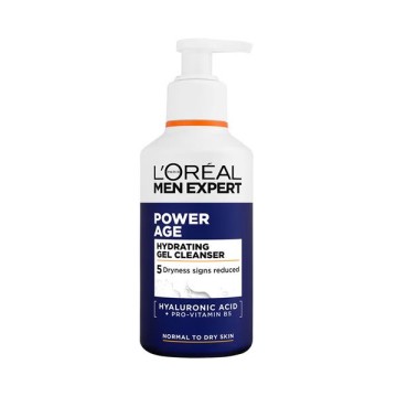 LOreal Paris Men Expert Power Age Hydrating Gel Cleanser, 260ml LOreal Paris Men Expert Power Age Hydrating Gel Cleanser, 260ml