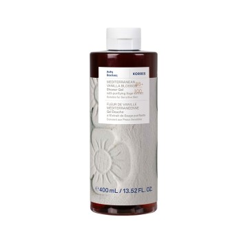 Korres Mediterranean Vanilla Blossom Shower Gel, 400ml Korres Mediterranean Vanilla Blossom Shower Gel, 400ml