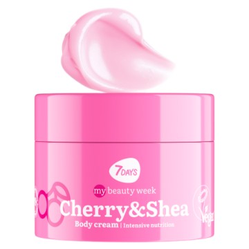 7DAYS Cherry & Shea Body Cream, 250ml