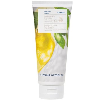 Κorres Basil Lemon Body Milk, 200ml Κorres Basil Lemon Body Milk, 200ml