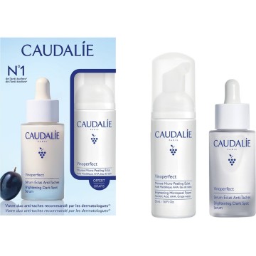 Caudalie Vinoperfect Brightening Dark Spot Serum, 30ml & Micropeel ...