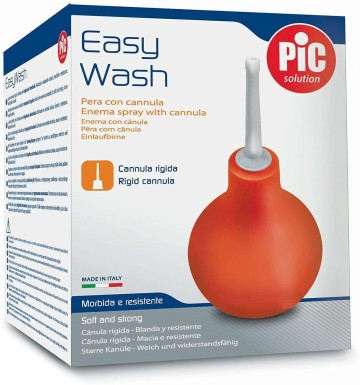 Pic Solution Easy Wash Elastic Poir Per Clistere 365ml