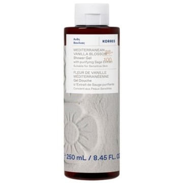 Korres Mediterranean Vanilla Blossom Shower Gel with Purifying Sage... Korres Mediterranean Vanilla Blossom Shower Gel with Purifying Sage...