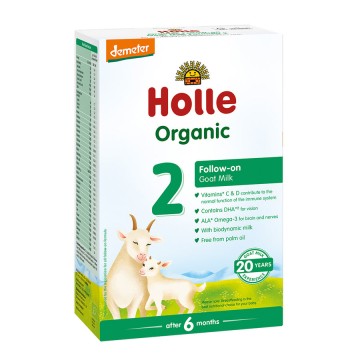 Holle Organic Βρεφικό Κατσικίσιο Γάλα Νο 2 Μετά τον 6ο Μήνα, 400gr Holle Organic Βρεφικό Κατσικίσιο Γάλα Νο 2 Μετά τον 6ο Μήνα, 400gr