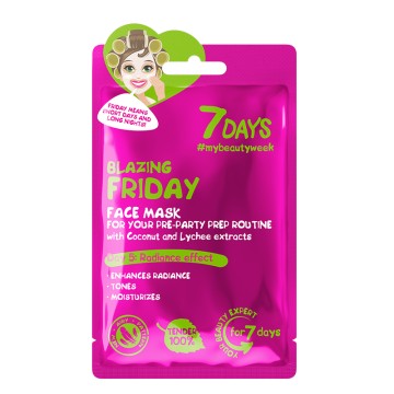 7DAYS Blazing Friday Face Mask, 28g 7DAYS Blazing Friday Face Mask, 28g