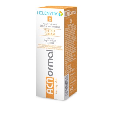 Helenvita ACNormal Tinted Cream, Crème visage teintée pour peaux grasses avec acné 60 ml