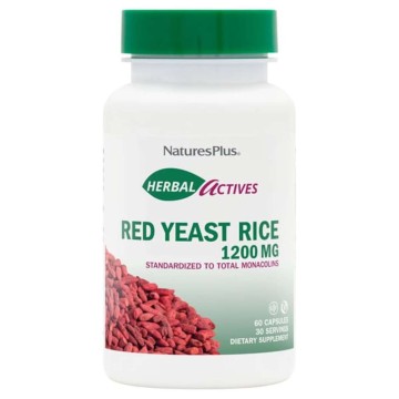 Natures Plus Red Yeast Rice 1200 mg 60 caps