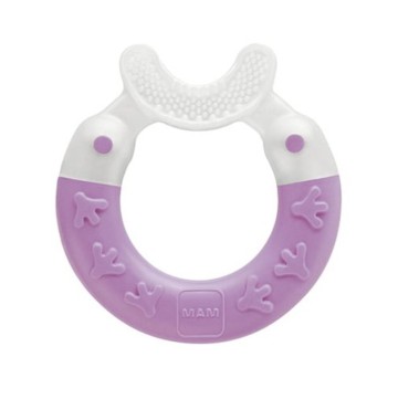 Anello da dentizione Mam Bite & Brush Veraman per 3+ mesi