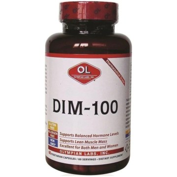 Olympian Labs DIM-100mg, 60 Vegetarian Capsules Olympian Labs DIM-100mg, 60 Vegetarian Capsules