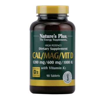 Natures Plus Cal/Mag/Vitk2 90tabs Natures Plus Cal/Mag/Vitk2 90tabs