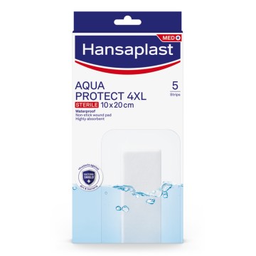 Hansaplast Aqua Protect 4XL стерильный 10x20см 5шт