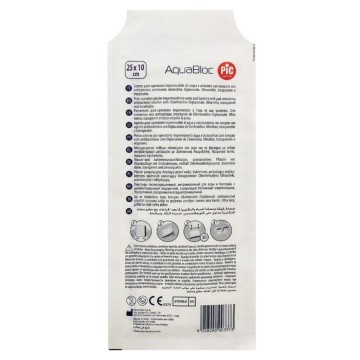 Pic Solution AquaBloc Tampon Adhésif Imperméable 25x10cm 1pc