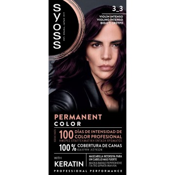 Syoss Permanent Color 3-3 Βιολετί Σκούρο Syoss Permanent Color 3-3 Βιολετί Σκούρο