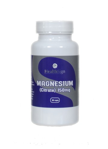 Health Sign Magnesium (Citrate) 150mg, 90 caps