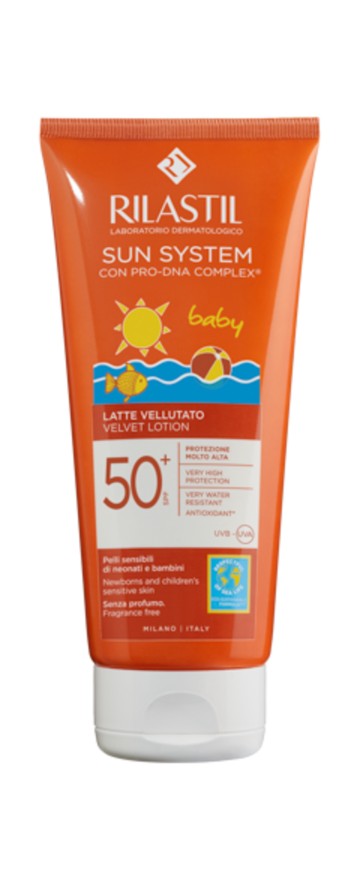 Rilastil Sun System Baby Velvet Lotion Spf50+, 200ml Rilastil Sun System Baby Velvet Lotion Spf50+, 200ml