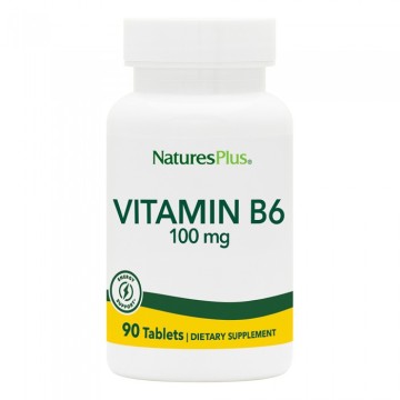 Natures Plus B-6 100mg, 90tabs