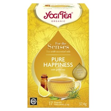 Yogi Tea Pour les Sens Pur Bonheur, 17 Sachets