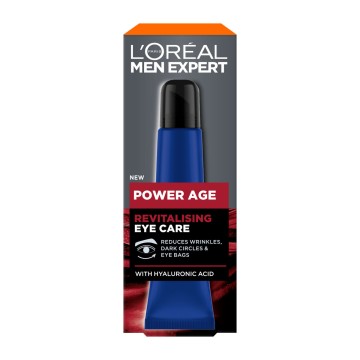 LOreal Paris Men Expert Power Age Κρέμα Ματιών Κατά Των Σημαδιών Γή...