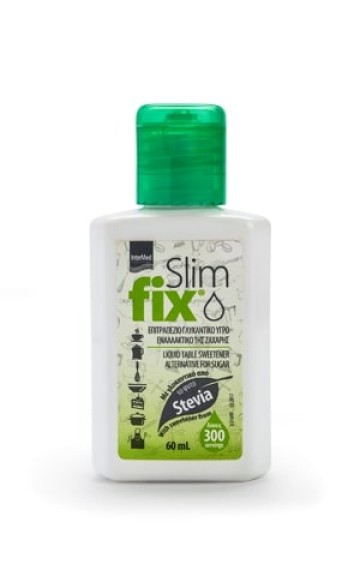 Intermed Slim Fix, Жидкий подсластитель на основе стевии, 60 мл