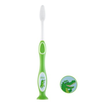 Chicco Children's Toothbrush 3-6 years Color Green 1pc