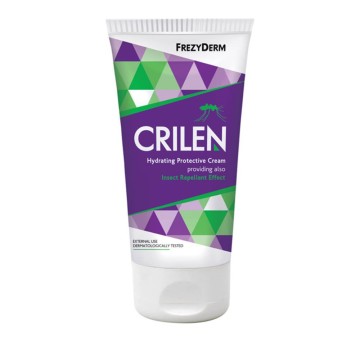 Frezyderm Crilen Crema, Emulsione Idratante Repellente per Insetti 125ml