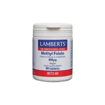 Lamberts Méthyl Folate 400 mg, 60 comprimés