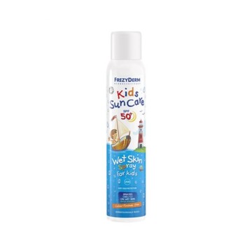 Frezyderm Kids Sun Care Спрей для влажной кожи SPF50+ Детский солнцезащитный спрей 200 мл
