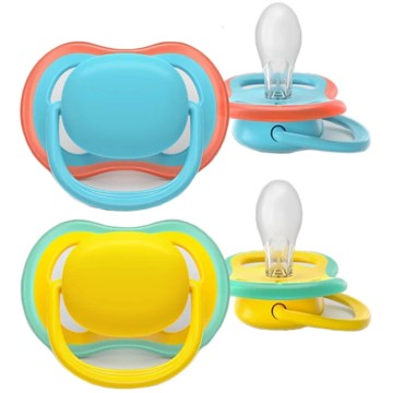 Philips Avent Pacifier SCF349/57 Ultra Air 18m+ Γαλάζιο/Κίτρινο, 2 ... Philips Avent Pacifier SCF349/57 Ultra Air 18m+ Γαλάζιο/Κίτρινο, 2 ...
