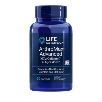 Life Extension Arthromax Advanced NT2 Collagène & Apresflex 60 Capsules