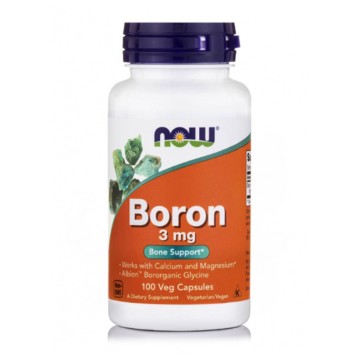 Now Foods Boron 3 mg, 100 Veg Capsules Now Foods Boron 3 mg, 100 Veg Capsules
