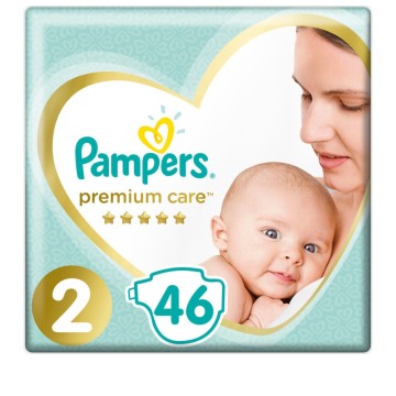 Pampers Premium Care No2 (4-8кг) 46 шт.