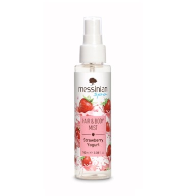 Messinian Spa Hair & Body Mist Erdbeerjoghurt 100 ml