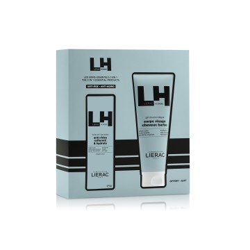 Lierac Promo Homme Fine Fluid Anti-Aging Cream 50ml & Gift Shower Gel 200ml