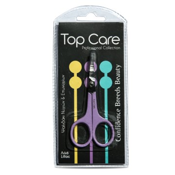 Top Care Ψαλιδάκι Νυχιών & Επωνυχίων Λιλά 1τμχ Top Care Ψαλιδάκι Νυχιών & Επωνυχίων Λιλά 1τμχ