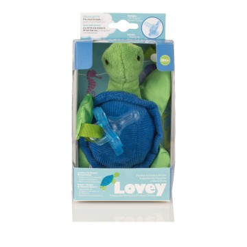 Dr. Browns All Silicone Pacifier Ciel with Turtle Doll 0m+