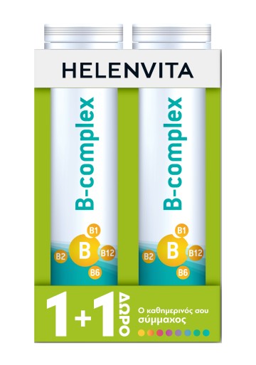 Helenvita B-Complex 2x20 Αναβράζοντα Δισκία Helenvita B-Complex 2x20 Αναβράζοντα Δισκία