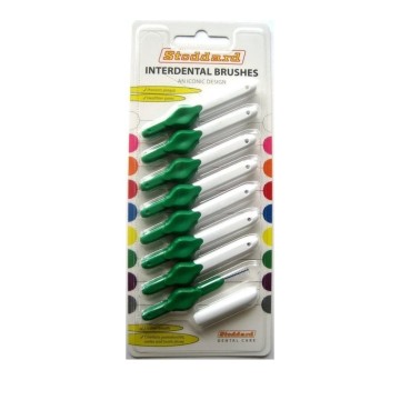 Stoddard Green Interdental Brushes 0.8mm 8 pieces