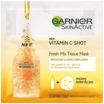 Garnier Vitamin C Shot Fresh-Mix Masque Tissu 33gr