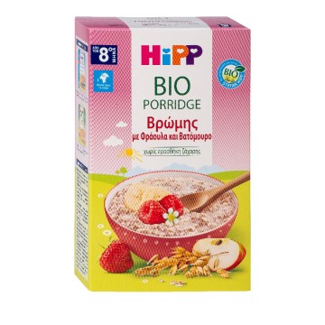 Hipp Baby Oat Porridge à la fraise et à la framboise 8m+ 250gr