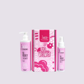 Aloe+ Colors Gift Set So Velvet Hair & Body Mist 100ml και Shower Gel 250ml