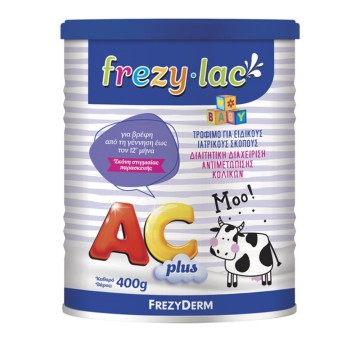 Frezyderm Frezylac AC Plus 0m+ Γάλα σε Σκόνη 400gr Frezyderm Frezylac AC Plus 0m+ Γάλα σε Σκόνη 400gr